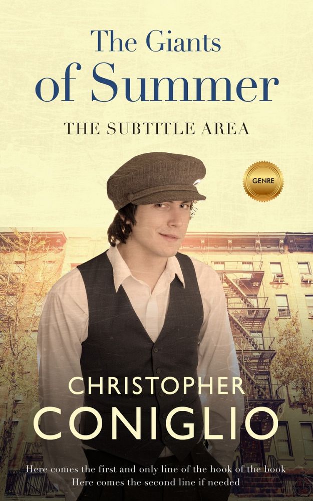 Front view of Chamois #1542 - Premade Historical Book Cover | BookCoverZone