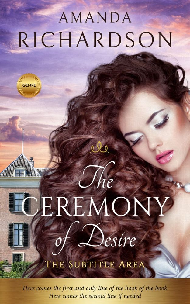 Front view of Cold Turkey #1796 - Premade Royal Romance Book Cover | BookCoverZone