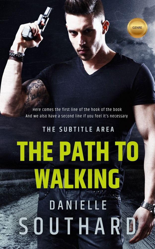 Front view of Pine Glade #1876 - Premade Action & Adventure Book Cover | BookCoverZone