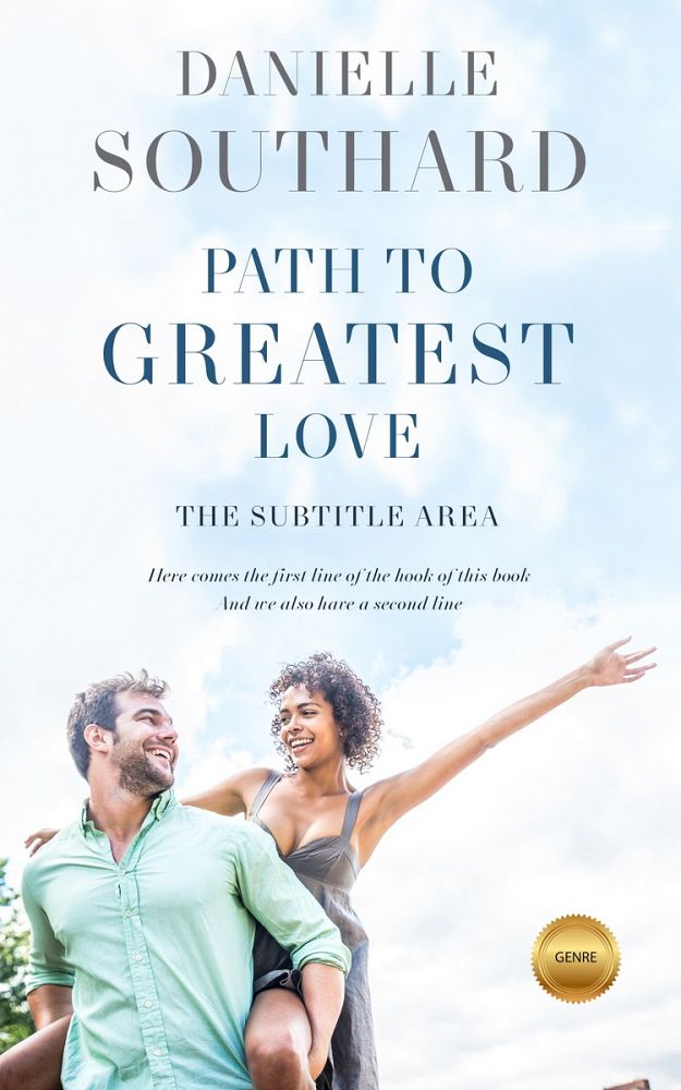 Front view of Catskill White #1893 - Premade Romance Book Cover | BookCoverZone