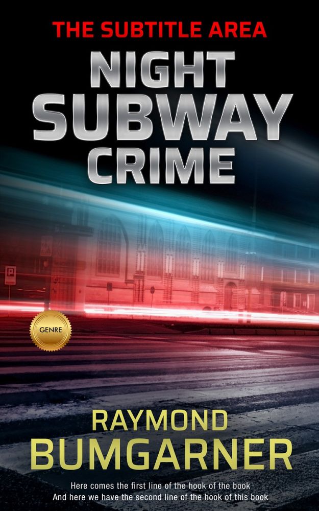 Front view of My Pink #2119 - Premade Action & Adventure Book Cover | BookCoverZone