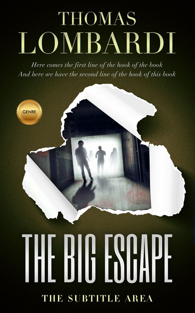 Front view of Westar #2164 - Premade Horror Book Cover | BookCoverZone