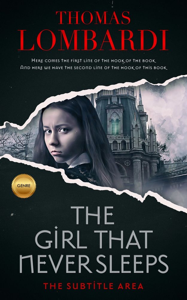 Front view of Bunker #2182 - Premade Horror Book Cover | BookCoverZone