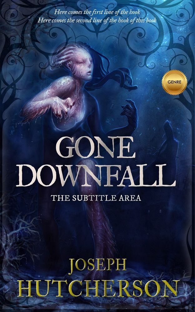 Front view of Big Stone #2264 - Premade Fantasy Book Cover | BookCoverZone