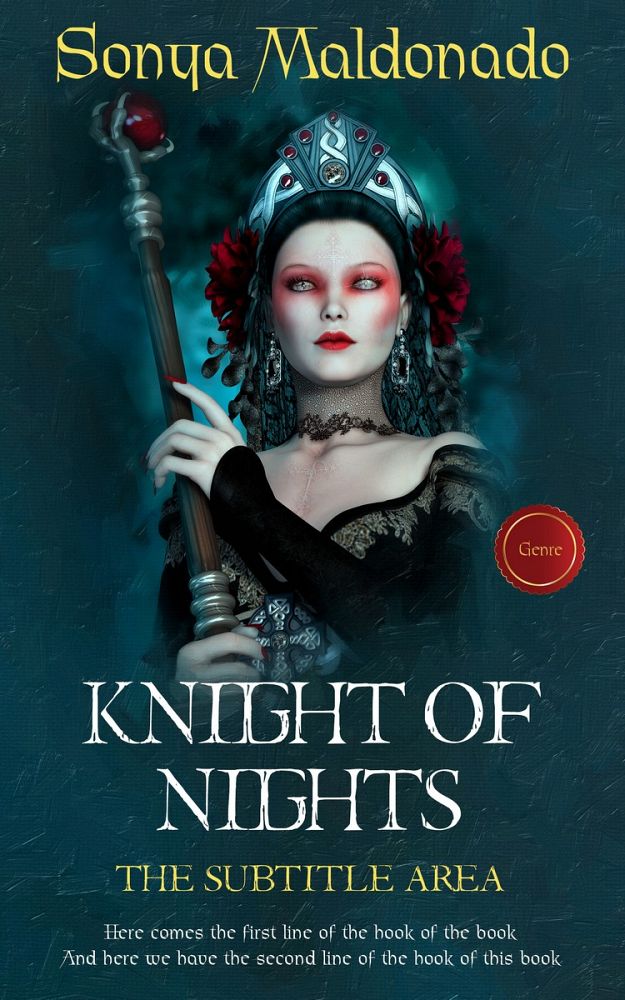 Front view of Firefly #2503 - Premade Fantasy Book Cover | BookCoverZone