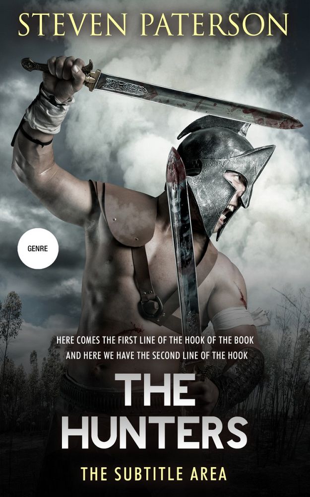 Front view of Heavy Metal #2735 - Premade Historical Book Cover | BookCoverZone