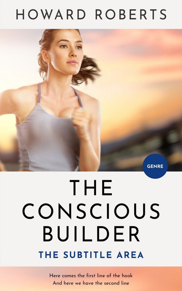 Front view of Merino #2785 - Premade Sports & Fitness Book Cover | BookCoverZone
