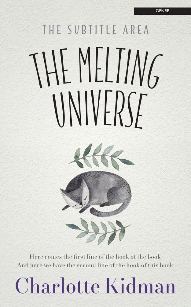 Front view of Cararra #2807 - Premade Children's Book Cover | BookCoverZone