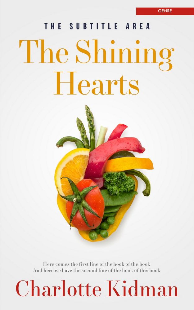 Front view of Seashell #2809 - Premade Health & Dieting & Fitness Book Cover | BookCoverZone