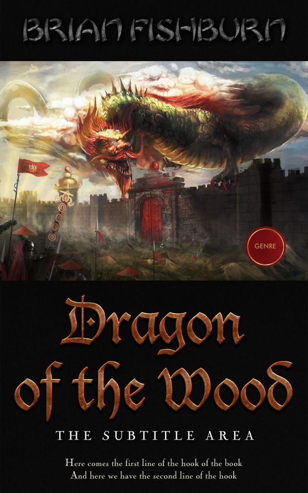 Front view of Indian Khaki #3040 - Premade Fantasy Book Cover | BookCoverZone