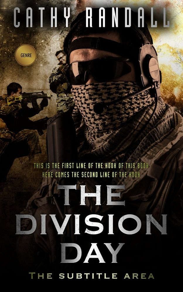 Front view of Indian Khaki #3156 - Premade Action & Adventure Book Cover | BookCoverZone