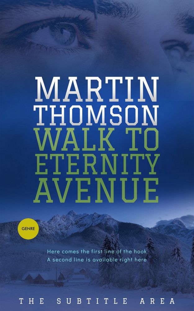 Front view of Astronaut #3211 - Premade Mystery & Thriller & Suspense Book Cover | BookCoverZone