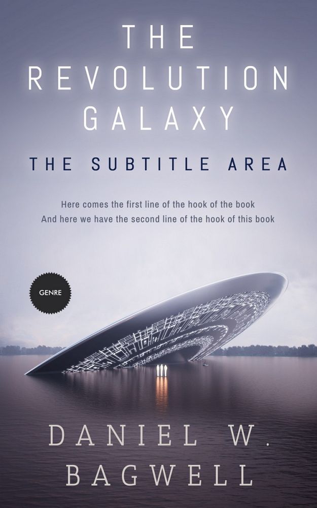 Front view of Gray Suit #3281 - Premade Science Fiction Book Cover | BookCoverZone