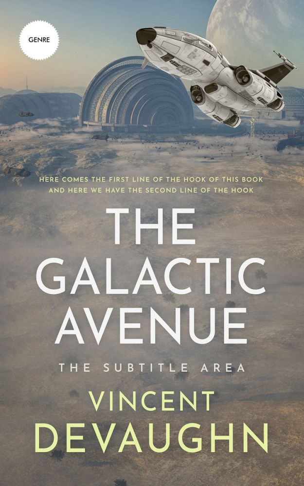 Front view of Friar Gray #3307 - Premade Science Fiction Book Cover | BookCoverZone
