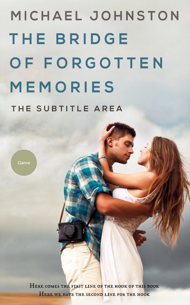 Front view of Timberwolf #3399 - Premade Romance Book Cover | BookCoverZone
