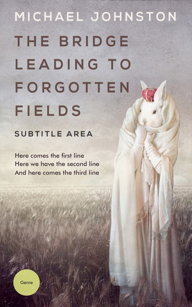 Front view of Cotton Seed #3402 - Premade Fantasy Book Cover | BookCoverZone