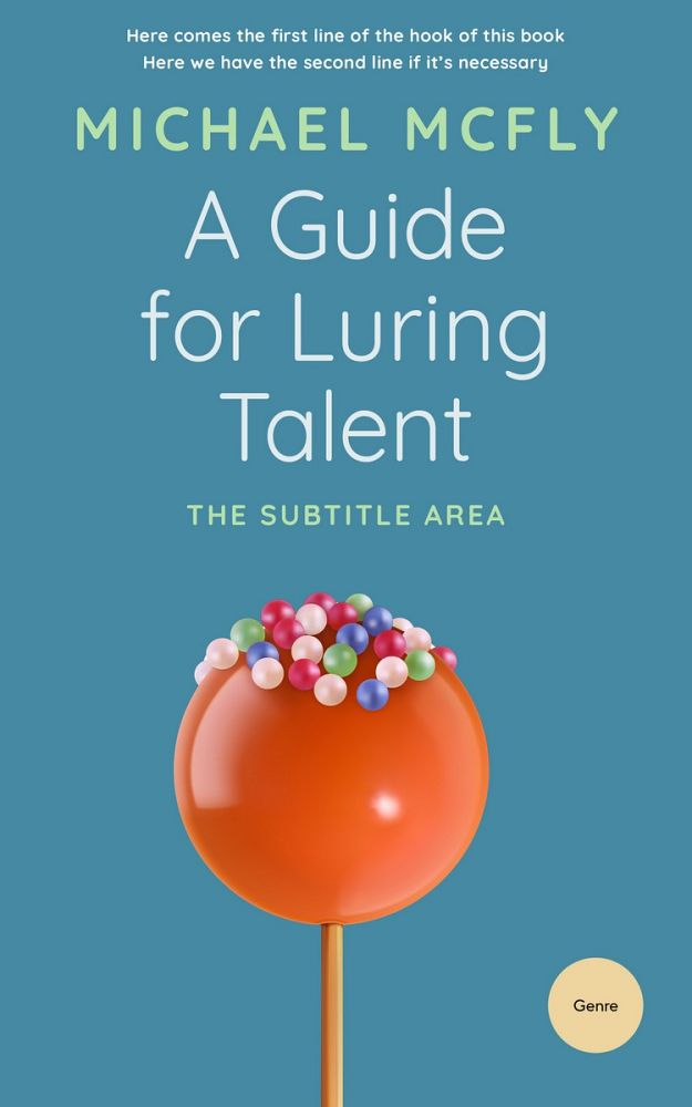 Front view of Steel Blue #3424 - Premade Cookbooks & Food & Wine Book Cover | BookCoverZone