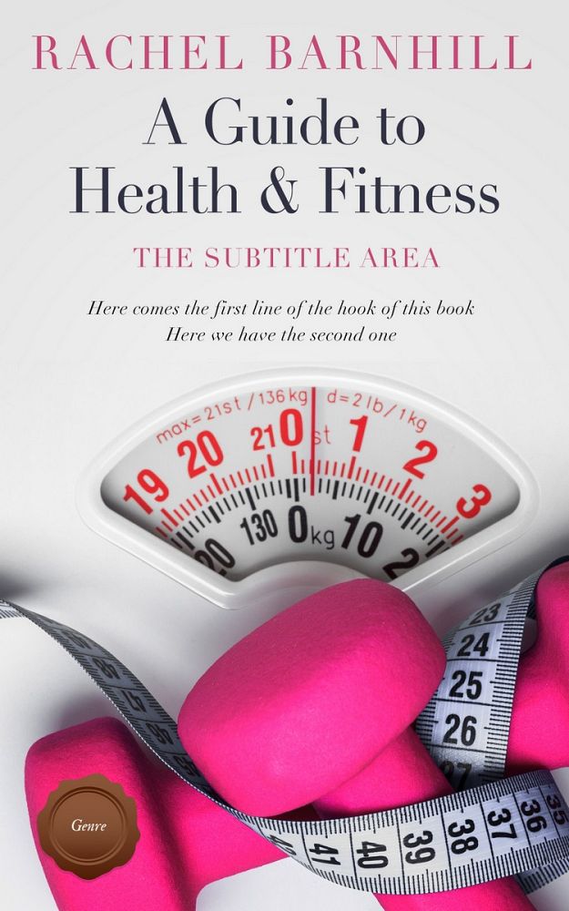 Front view of Iron #3446 - Premade Sports & Fitness Book Cover | BookCoverZone