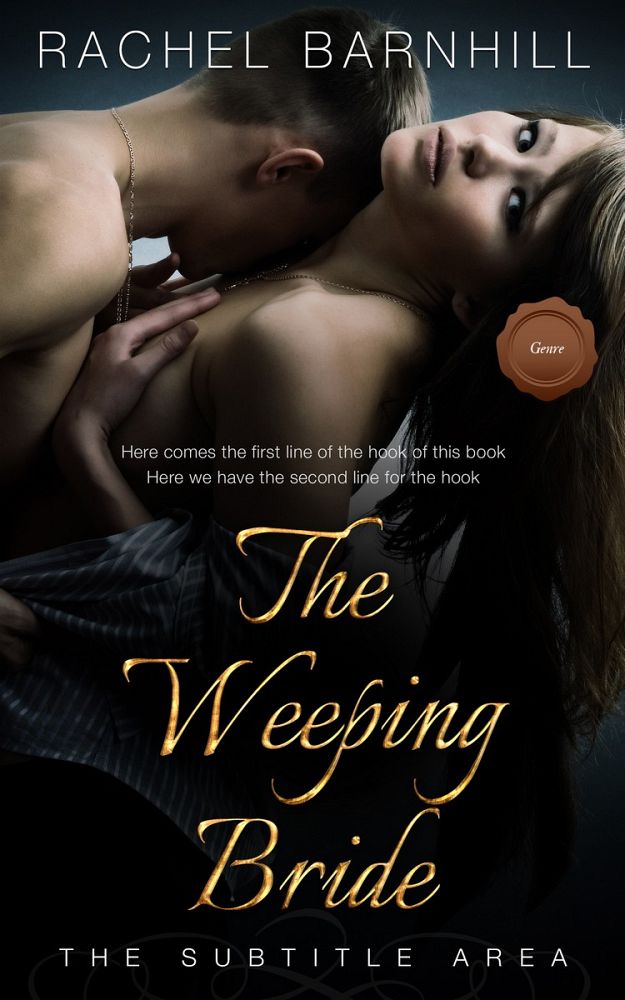 Front view of Cod Gray #3468 - Premade Romance Book Cover | BookCoverZone