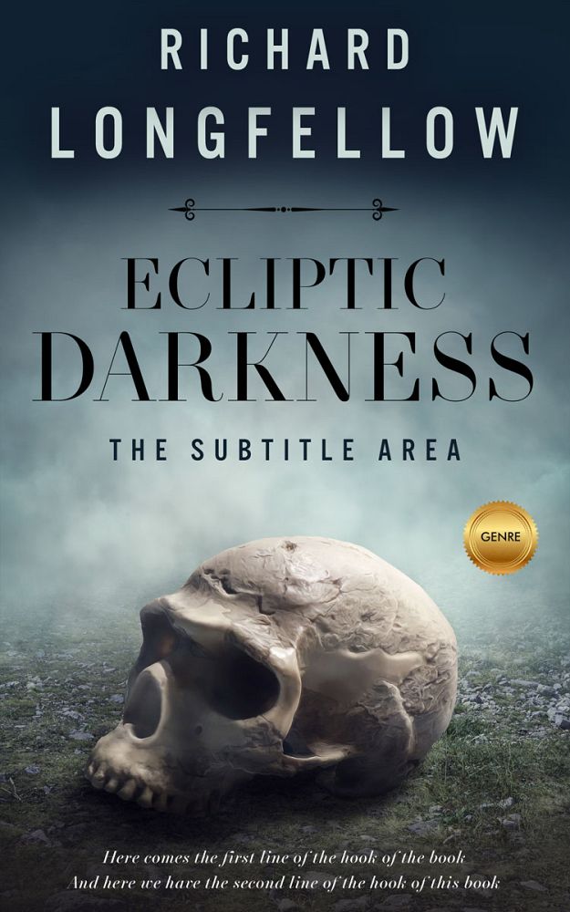 Front view of Outer Space #3597 - Premade Mystery & Thriller & Suspense Book Cover | BookCoverZone