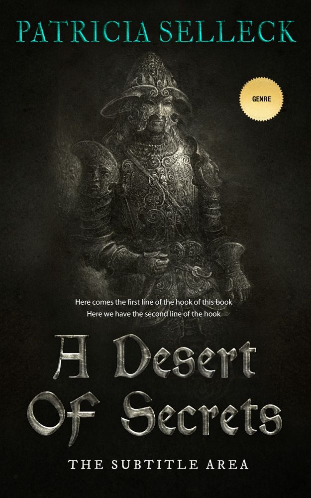 Front view of Rangoon Green #3640 - Premade Fantasy Book Cover | BookCoverZone
