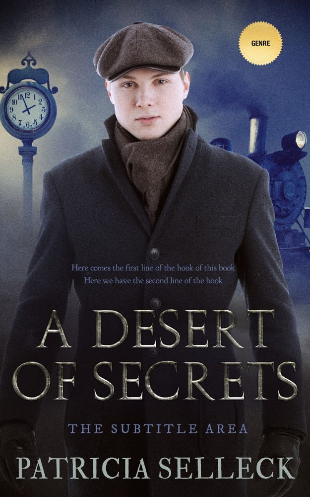 Front view of Charade #3641 - Premade Historical Book Cover | BookCoverZone