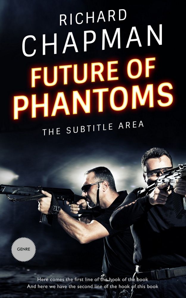 Front view of Pavlova #3706 - Premade Action & Adventure Book Cover | BookCoverZone