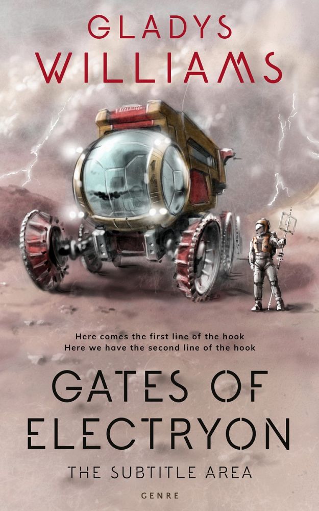 Front view of Silk #3775 - Premade Science Fiction Book Cover | BookCoverZone