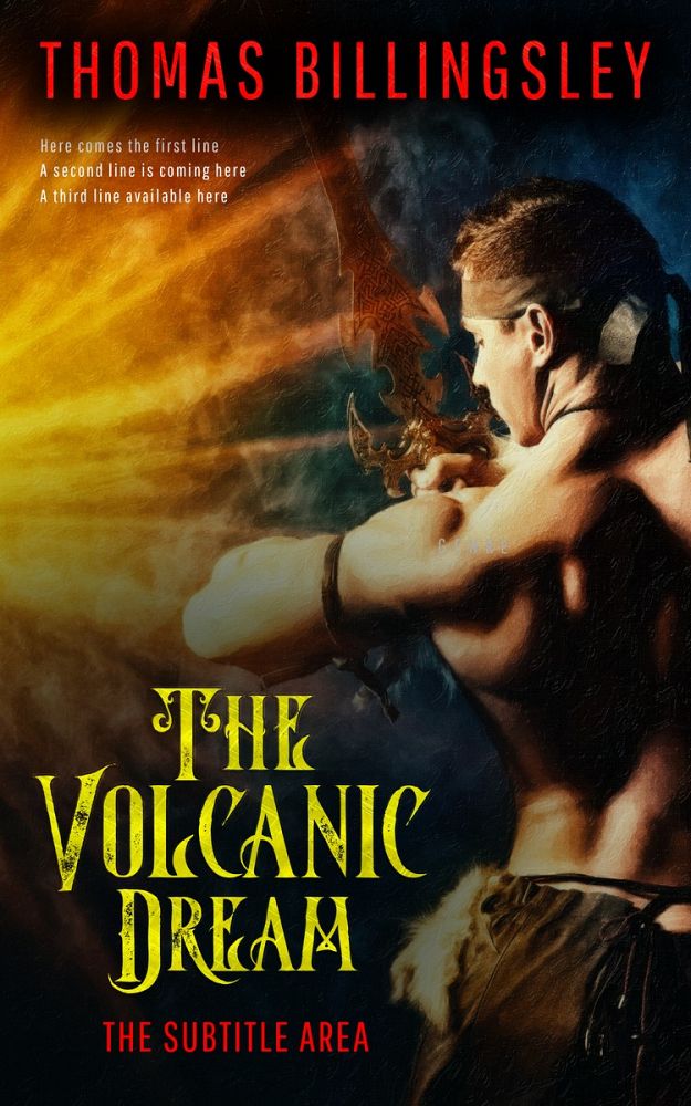 Front view of Brandy Punch #3846 - Premade Fantasy Book Cover | BookCoverZone