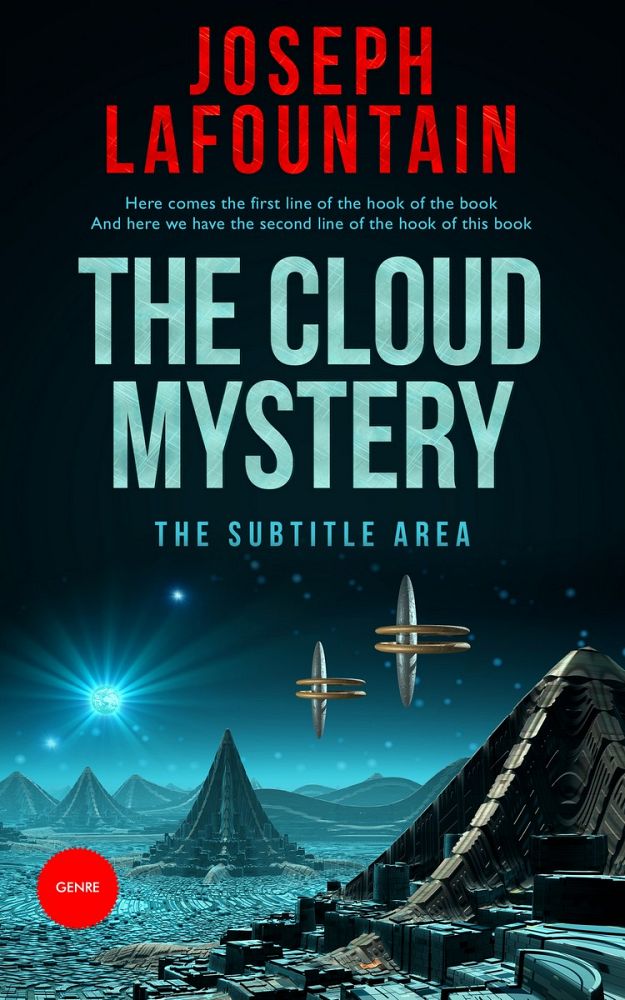 Front view of Del Rio #3862 - Premade Science Fiction Book Cover | BookCoverZone