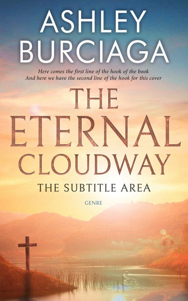 Front view of Calico #3898 - Premade Religion & Spirituality Book Cover | BookCoverZone