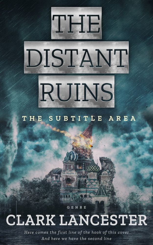 Front view of Outer Space #3990 - Premade Apocalyptica Book Cover | BookCoverZone