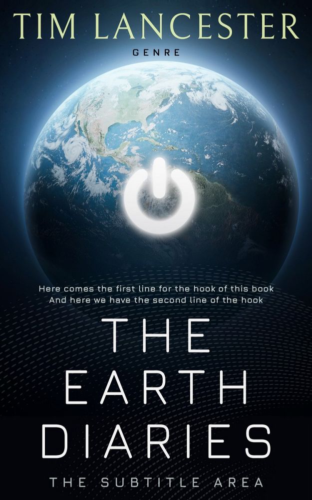 Front view of Geyser #4009 - Premade Environment & Ecology Book Cover | BookCoverZone