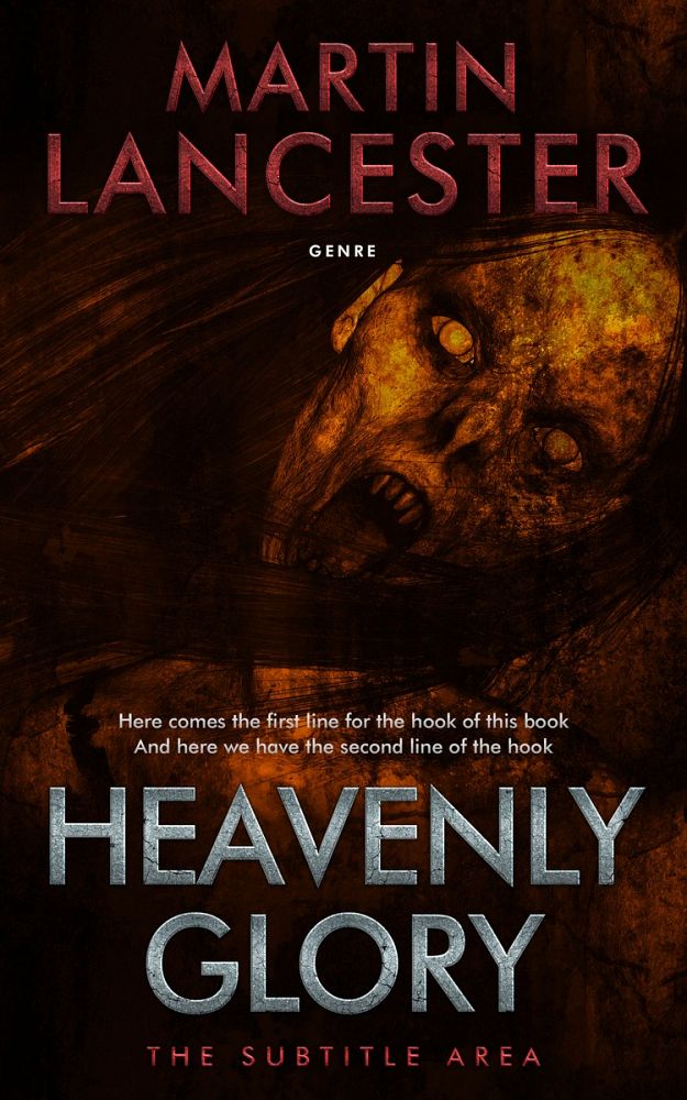 Front view of Creole #4040 - Premade Horror Book Cover | BookCoverZone