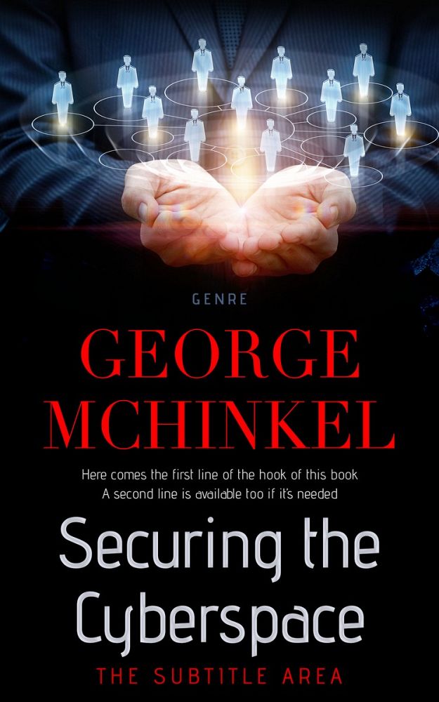 Front view of Eunry #4148 - Premade Business Book Cover | BookCoverZone