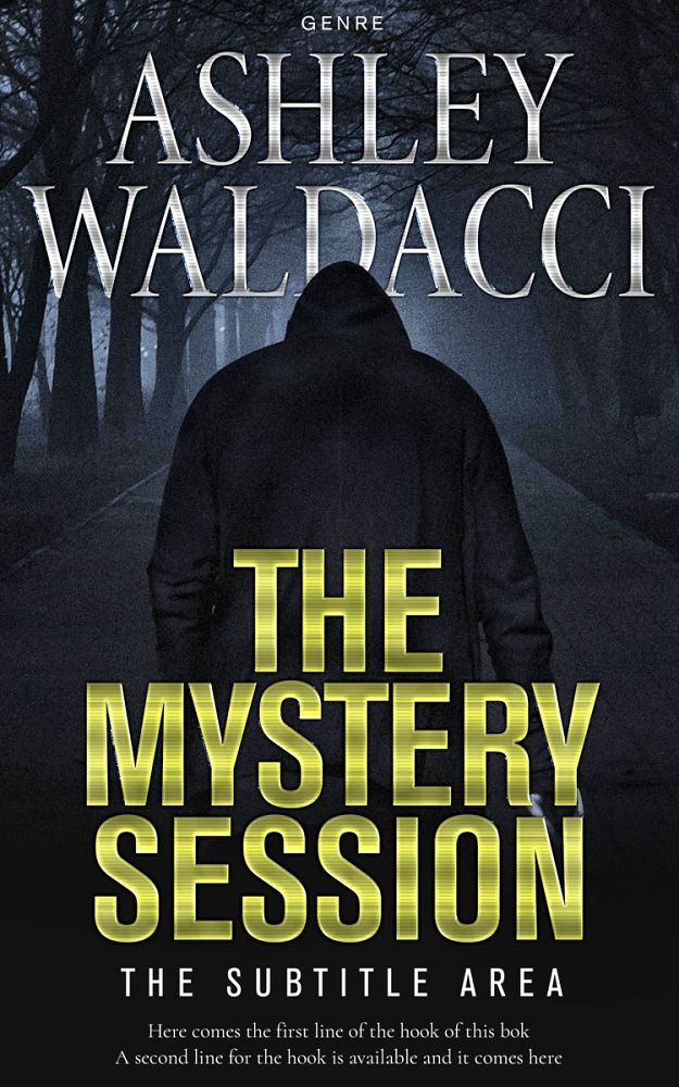 Front view of Shark #4278 - Premade Mystery & Thriller & Suspense Book Cover | BookCoverZone