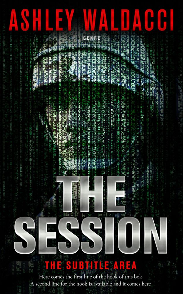 Front view of Quicksand #4283 - Premade Science Fiction Book Cover | BookCoverZone