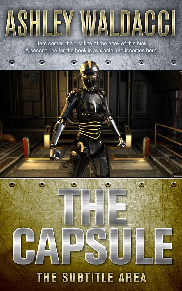 Front view of Birch #4290 - Premade Science Fiction Book Cover | BookCoverZone