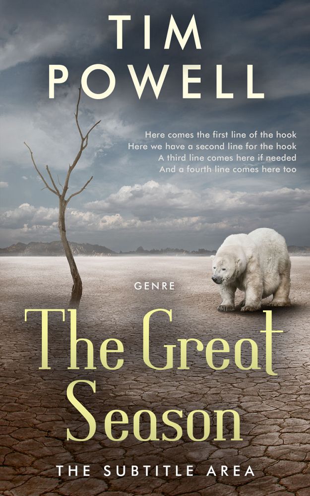 Front view of Flint #4323 - Premade Travel Book Cover | BookCoverZone