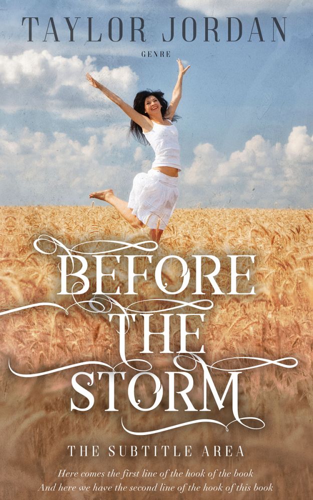 Front view of Napa #4570 - Premade Romance Book Cover | BookCoverZone