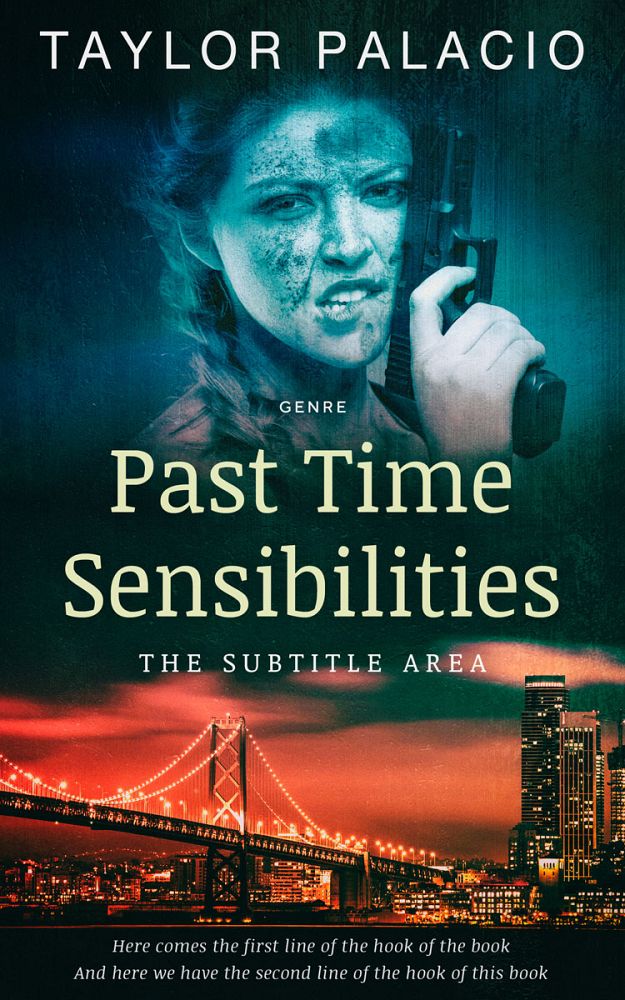 Front view of Antique Brass #4628 - Premade Mystery & Thriller & Suspense Book Cover | BookCoverZone