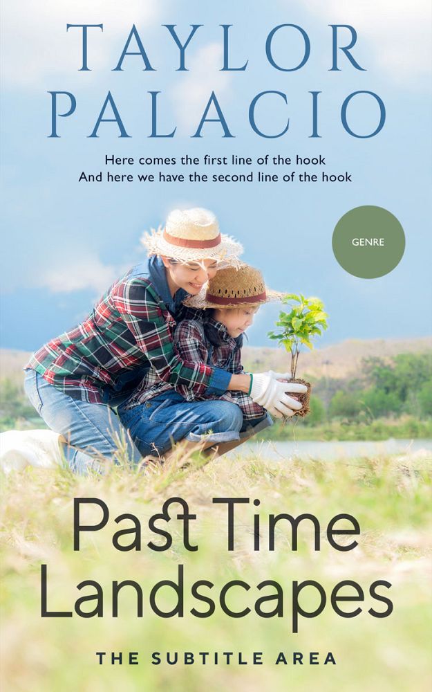 Front view of Tasman #4654 - Premade Family & Parenting Book Cover | BookCoverZone
