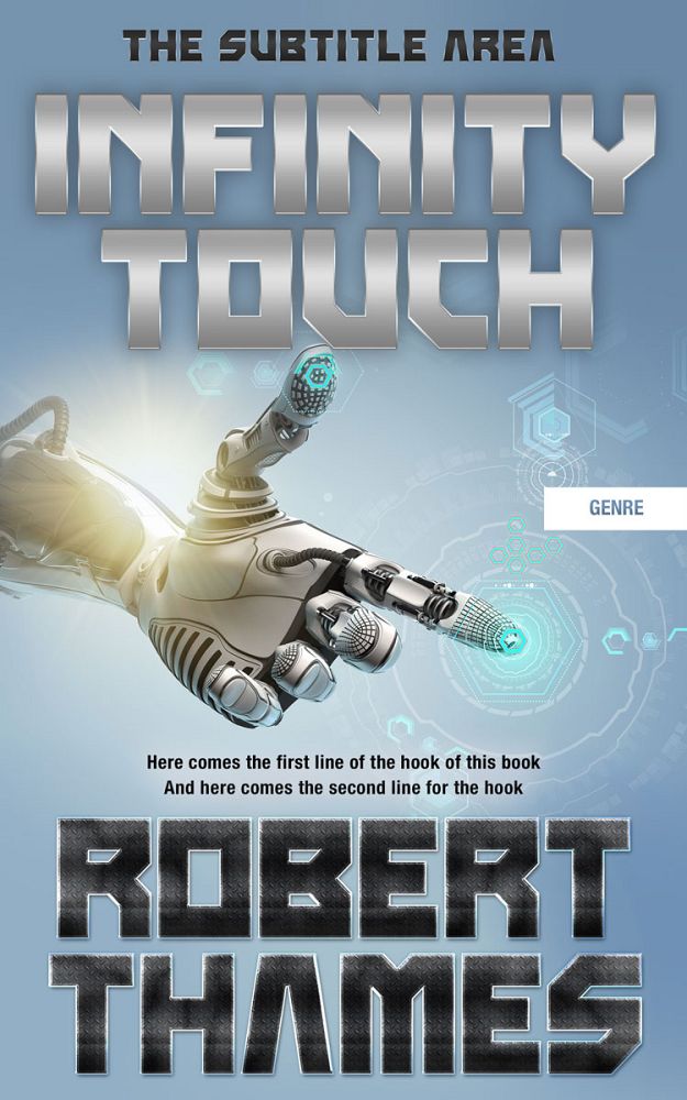 Front view of Gull Gray #4716 - Premade Science Fiction Book Cover | BookCoverZone