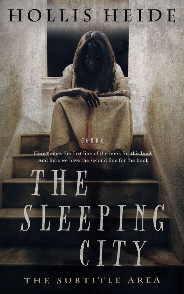 Front view of Tide #4800 - Premade Horror Book Cover | BookCoverZone