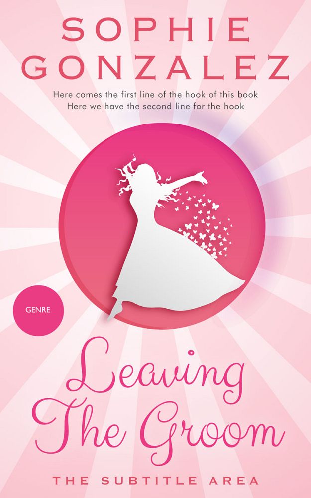 Front view of Cherub #4828 - Premade Chick Lit Book Cover | BookCoverZone