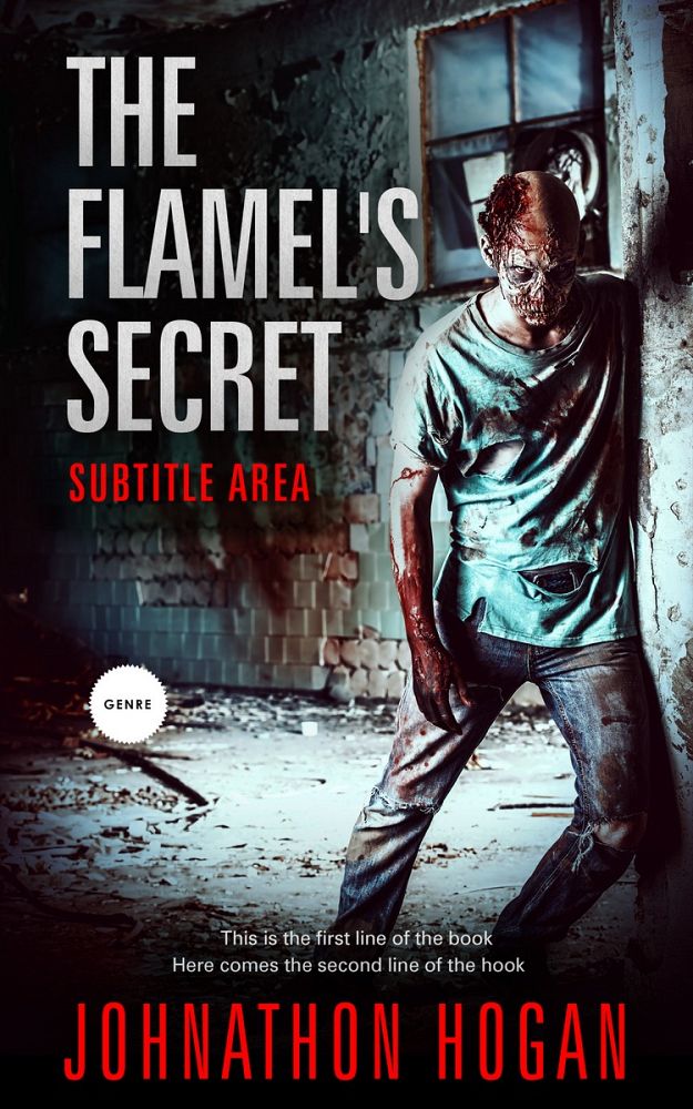 Front view of Silver Rust #5192 - Premade Horror Book Cover | BookCoverZone