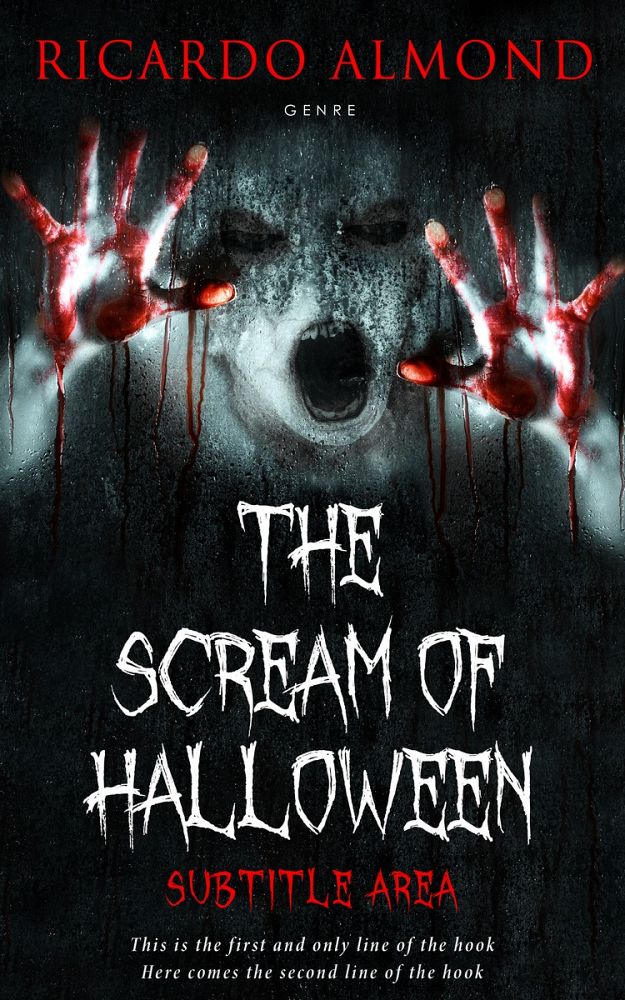 Front view of Woodsmoke #5223 - Premade Horror Book Cover | BookCoverZone