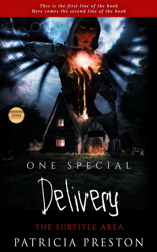 Front view of Fuzzy Wuzzy Brown #5270 - Premade Horror Book Cover | BookCoverZone