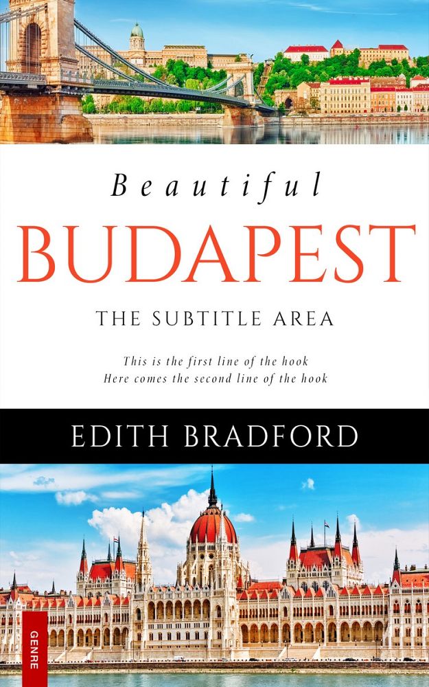 Front view of Swirl #5311 - Premade Travel Book Cover | BookCoverZone