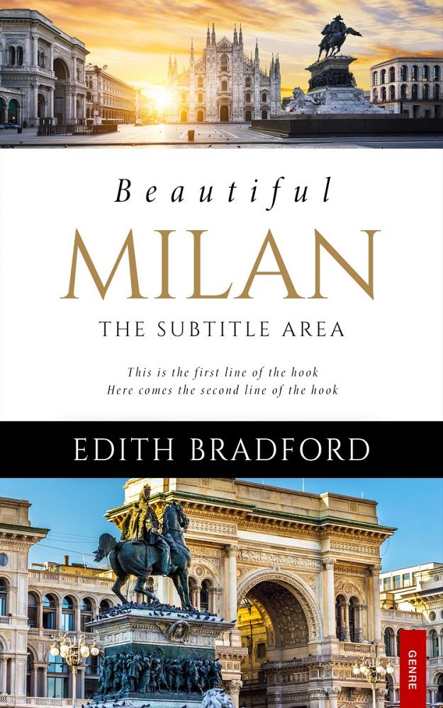 Front view of Coral Reef #5318 - Premade Travel Book Cover | BookCoverZone